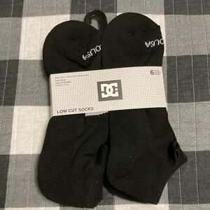 DC socks low cut 6 pack new